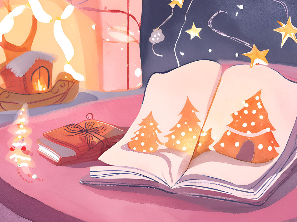 the best christmas books for adults illustration