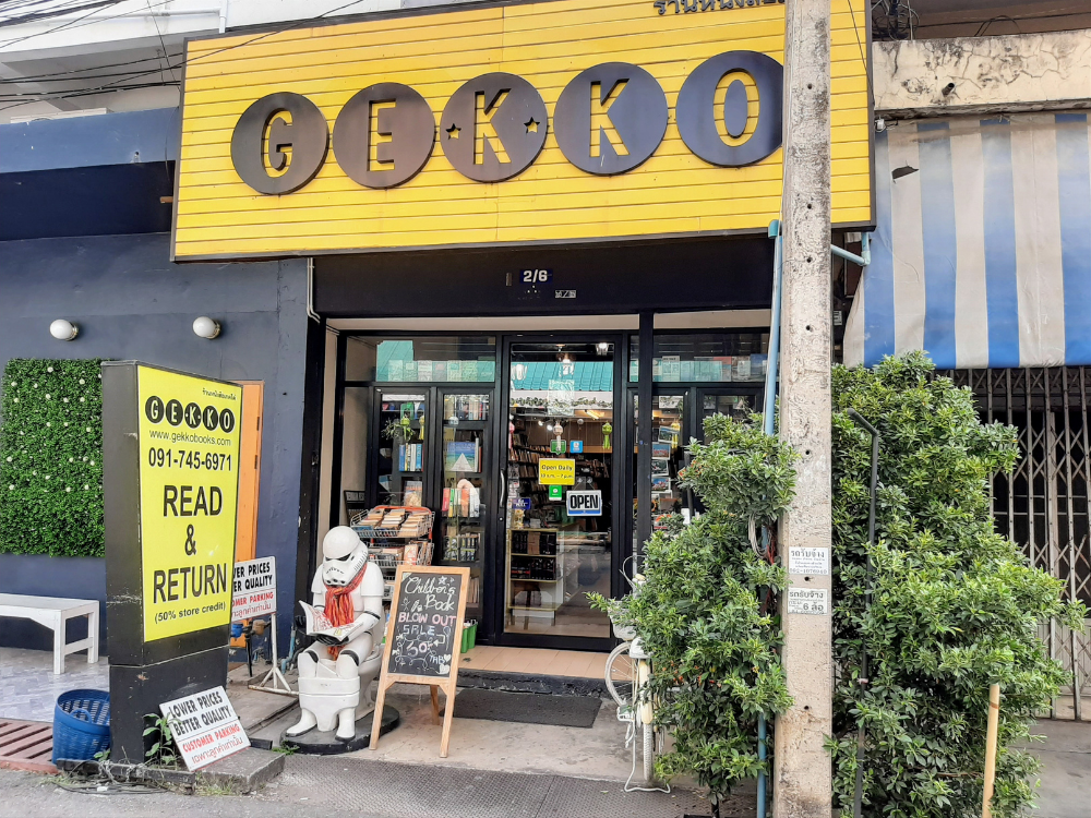 Gekko Bookstore in Chiang Mai