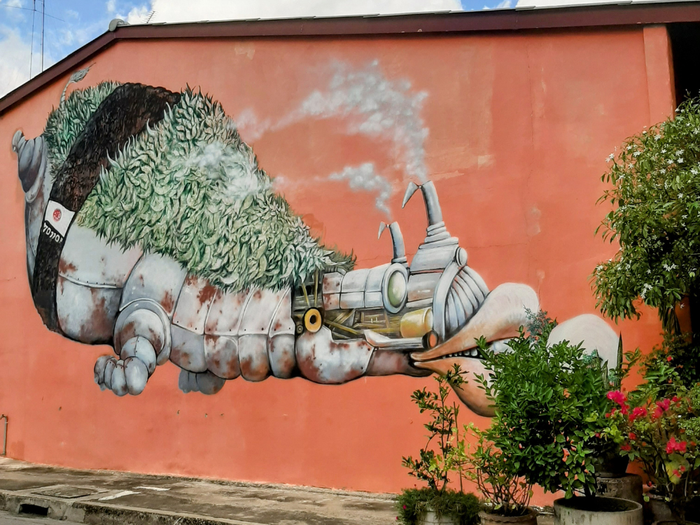 A Short Guide to Street Art in Ban Pong