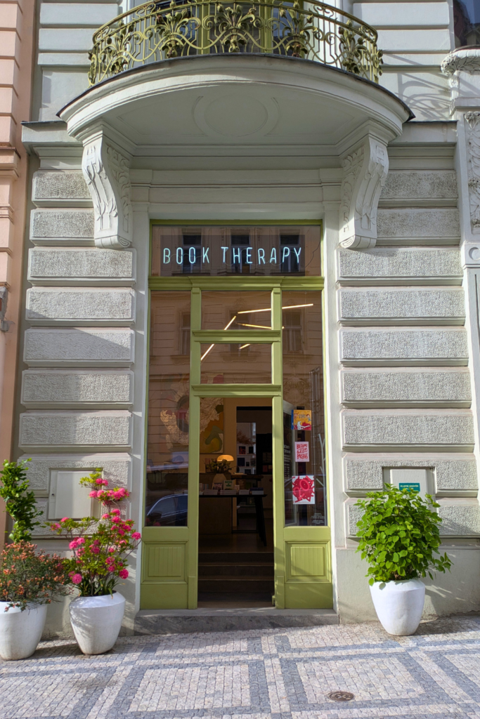 book therapy prague