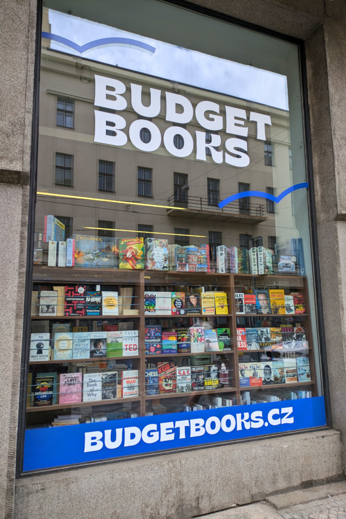 budget books prague