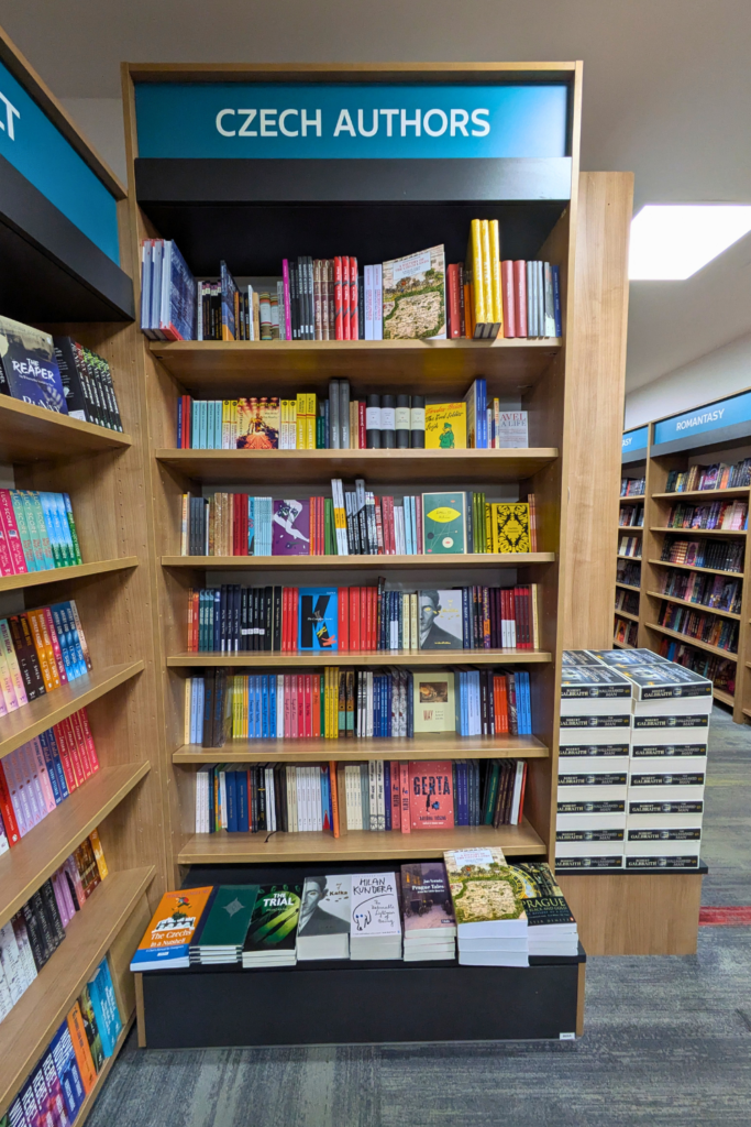palace of books - czech authors